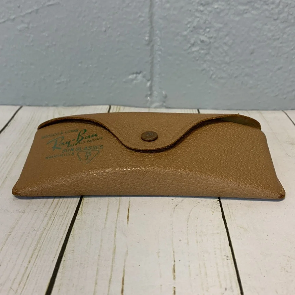 Vintage Ray-Ban 60's 70's  B&L 12K GF Shooter Aviator Wrap Around Sunglasses USA